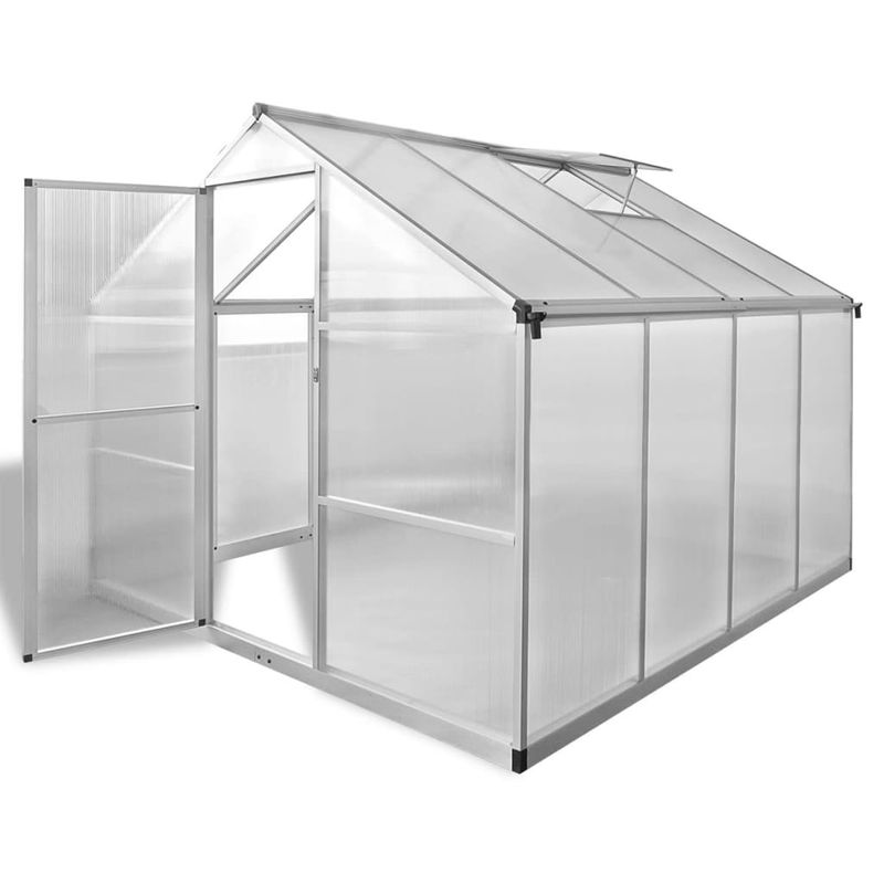 Casa si Gradina - Gradinarit si plante - Sere si solarii - Sera din aluminiu ranforsat cu cadru la baza, 6,05 m² - Infinity.ro
