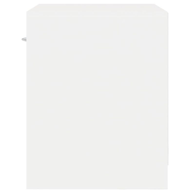 Casa si Gradina - Mobilier - Comode si corpuri - Noptiere - Noptiera cu sertar, 2 buc, alb - Infinity.ro