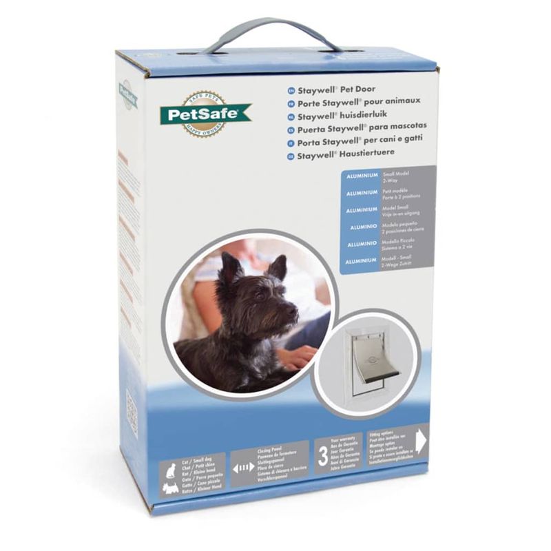 Petshop - Accesorii petshop - Culcusuri si custi - Usi animale - PetSafe Clapeta acces 600, animale companie <7 kg, Aluminiu, 5013 - Infinity.ro