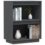 Casa si Gradina - Mobilier - Comode si corpuri - Comode - Dulap consola, gri, 60x34x75 cm, lemn masiv de pin - Infinity.ro