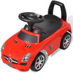 Jucarii, Copii si Bebe - Jucarii si jocuri - Jucarii de exterior - Masinute si vehicule pentru copii - Cars Masina pentru copii Mercedes Benz, actionare cu piciorul, rosu - Infinity.ro