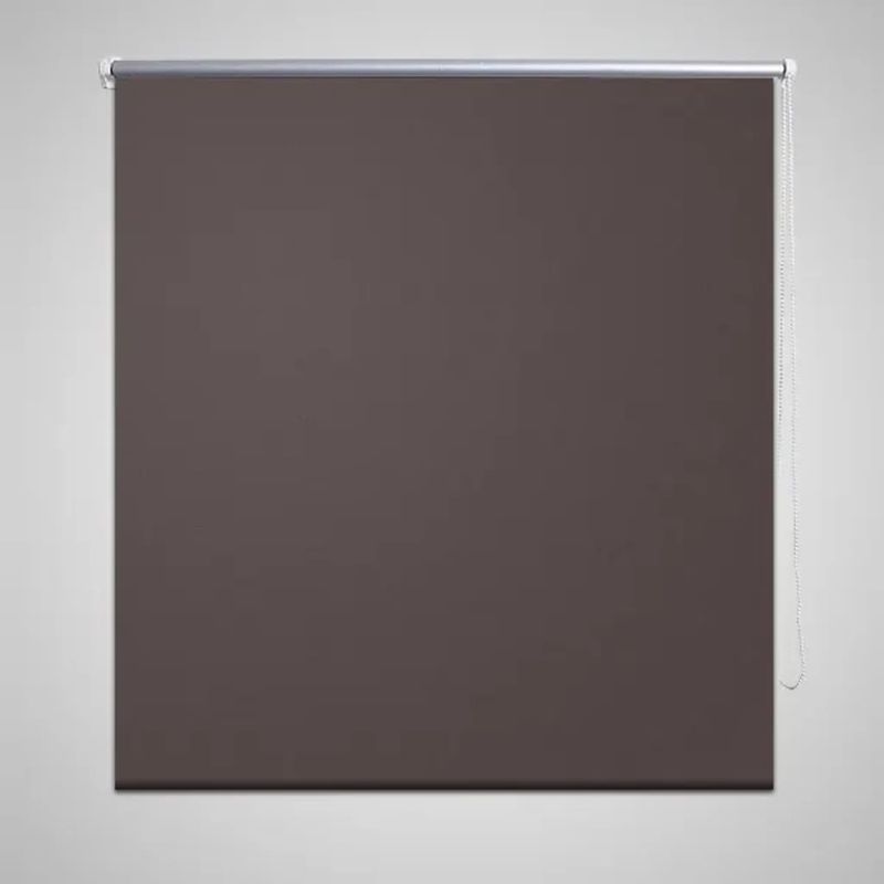 Casa si Gradina - Textile si covoare - Rulouri si jaluzele - Jaluzea opaca rulabila, 140 x 230 cm, cafeniu - Infinity.ro