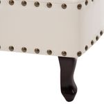 Casa si Gradina - Mobilier - Scaune si fotolii - Scaune - Sezlong, alb crem, piele ecologica - Infinity.ro