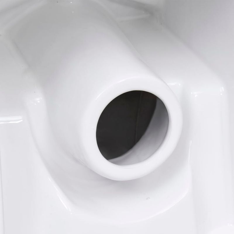 Casa si Gradina/Sanitare/Obiecte sanitare/Vase de toaleta - Toaleta, alb, ceramica, flux de apa in spate - Infinity.ro