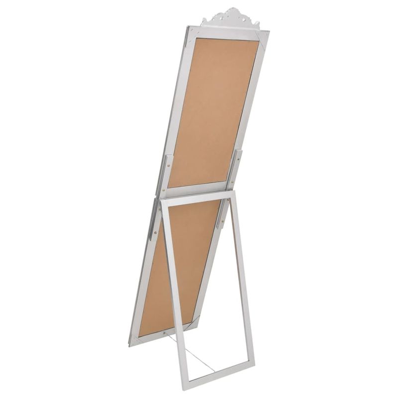 Casa si Gradina - Decoratiuni - Oglinzi - Oglinda de sine statatoare, argintiu, 40x160 cm - Infinity.ro