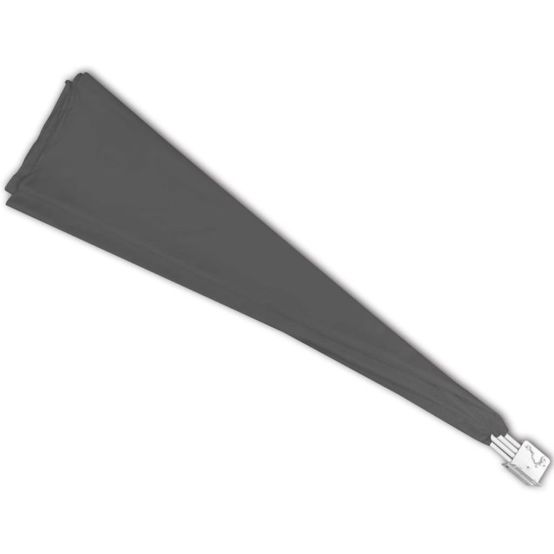 Casa si Gradina - Gradina si terasa - Umbrele si pavilioane - Umbrele - Copertina laterala pliabila de balcon, gri, 140x140 cm - Infinity.ro