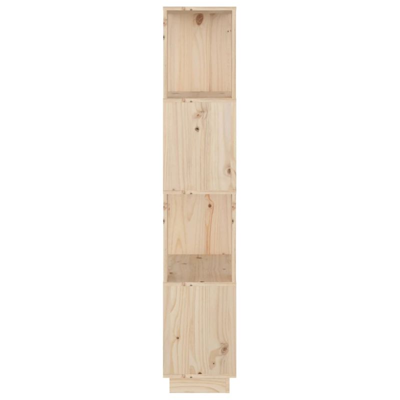 Casa si Gradina - Mobilier - Biblioteci si rafturi - Biblioteci - Biblioteca/Separator camera, 51x25x132 cm lemn masiv pin - Infinity.ro