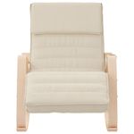 Casa si Gradina - Gradina si terasa - Balansoare si hamace - Balansoare - Scaun balansoar, crem, material textil - Infinity.ro