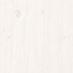 Casa si Gradina - Mobilier - Biblioteci si rafturi - Biblioteci - Biblioteca/Separator camera, alb, 51x25x132 cm lemn masiv pin - Infinity.ro