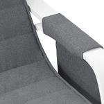 Casa si Gradina - Gradina si terasa - Balansoare si hamace - Balansoare - Scaun balansoar, gri inchis, material textil - Infinity.ro