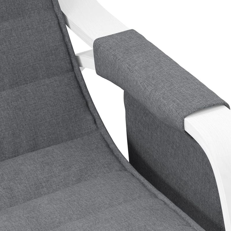 Casa si Gradina - Gradina si terasa - Balansoare si hamace - Balansoare - Scaun balansoar, gri inchis, material textil - Infinity.ro