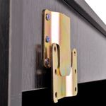 Casa si Gradina - Mobilier - Seturi de mobilier - Seturi baie - Set mobilier baie 4 piese cu chiuveta si robinet incluse, Negru - Infinity.ro