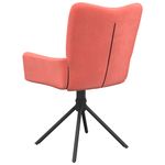 Casa si Gradina - Mobilier - Scaune si fotolii - Scaune - Scaune rotative de bucatarie, 2 buc., roz, catifea - Infinity.ro