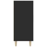 Casa si Gradina - Mobilier - Comode si corpuri - Comode - Servanta, negru, 90x34x80 cm, lemn compozit - Infinity.ro