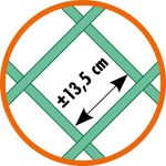 Casa si Gradina - Gradina si terasa - Decoratiuni exterior - Arcade - Nature Spalier de gradina, 100x200 cm Bambus, 6040722 - Infinity.ro