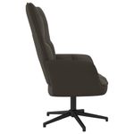Casa si Gradina - Mobilier - Scaune si fotolii - Fotolii - Fotoliu de relaxare, gri inchis, catifea - Infinity.ro