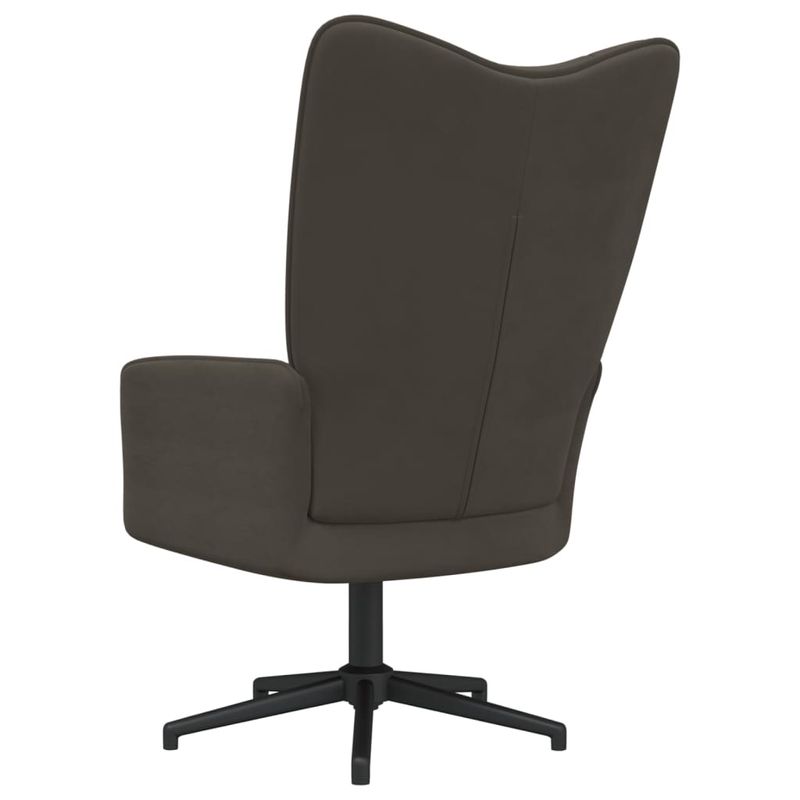 Casa si Gradina - Mobilier - Scaune si fotolii - Fotolii - Fotoliu de relaxare, gri inchis, catifea - Infinity.ro