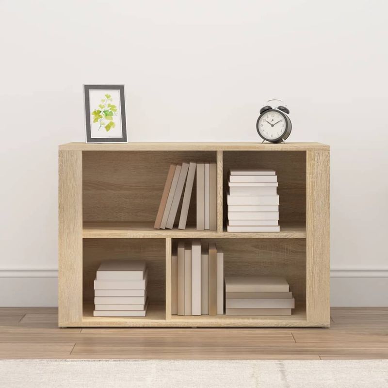 Casa si Gradina - Mobilier - Comode si corpuri - Comode - Servanta, stejar sonoma, 80x30x54 cm, lemn prelucrat - Infinity.ro