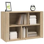 Casa si Gradina - Mobilier - Comode si corpuri - Comode - Servanta, stejar sonoma, 80x30x54 cm, lemn prelucrat - Infinity.ro