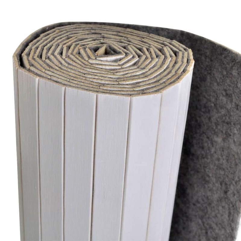 Casa si Gradina - Decoratiuni - Pereti despartitori si paravane - Paravan de camera din bambus, alb, 250 x 165 cm, bambus - Infinity.ro