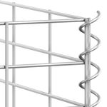 Casa si Gradina - Gradinarit si plante - Plante si ghivece - Ghivece si suporturi - Straturi inaltate gabion, 3 buc., 30x30x150 cm, fier - Infinity.ro