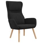 Casa si Gradina - Mobilier - Scaune si fotolii - Scaune - Scaun de relaxare, negru, catifea - Infinity.ro