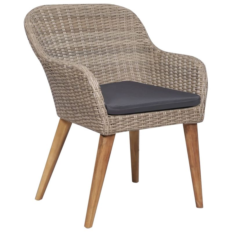 Casa si Gradina - Gradina si terasa - Mobilier exterior - Seturi mobila gradina - Set mobilier de gradina, 7 piese, poliratan - Infinity.ro