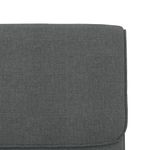 Casa si Gradina - Mobilier - Scaune si fotolii - Scaune - Scaun de relaxare, gri inchis, 55x64x80 cm, material textil, gri închis - Infinity.ro