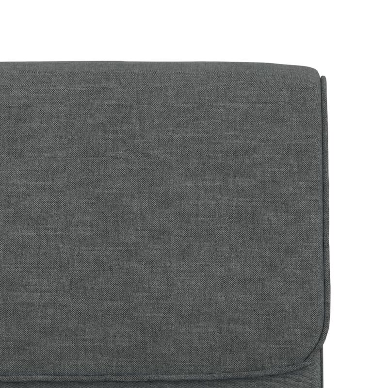Casa si Gradina - Mobilier - Scaune si fotolii - Scaune - Scaun de relaxare, gri inchis, 55x64x80 cm, material textil, gri închis - Infinity.ro