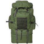Sport si Outdoor - Articole de voiaj - Rucsacuri - Rucsac in stil militar, XXL, 100 L, verde - Infinity.ro