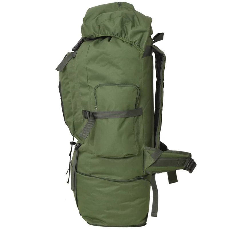 Sport si Outdoor - Articole de voiaj - Rucsacuri - Rucsac in stil militar, XXL, 100 L, verde - Infinity.ro