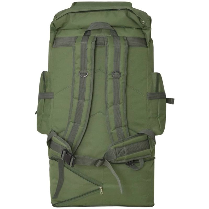 Sport si Outdoor - Articole de voiaj - Rucsacuri - Rucsac in stil militar, XXL, 100 L, verde - Infinity.ro