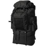 Sport si Outdoor - Articole de voiaj - Rucsacuri - Rucsac in stil militar XXL 100 L, Negru - Infinity.ro