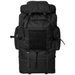 Sport si Outdoor - Articole de voiaj - Rucsacuri - Rucsac in stil militar XXL 100 L, Negru - Infinity.ro