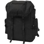Sport si Outdoor - Articole de voiaj - Rucsacuri - Rucsac in stil militar 65L, Negru - Infinity.ro