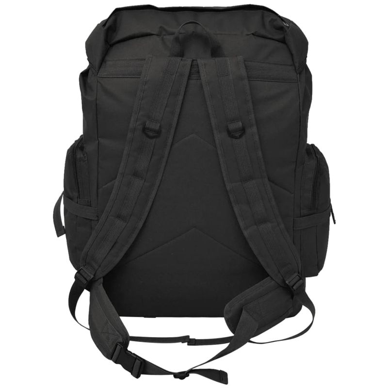 Sport si Outdoor - Articole de voiaj - Rucsacuri - Rucsac in stil militar 65L, Negru - Infinity.ro
