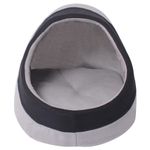Petshop - Accesorii petshop - Culcusuri si custi - Culcusuri si saltele - Patut pentru pisici L gri si negru - Infinity.ro
