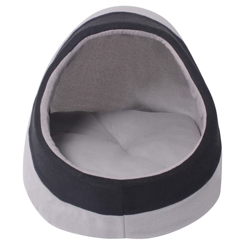 Petshop - Accesorii petshop - Culcusuri si custi - Culcusuri si saltele - Patut pentru pisici L gri si negru - Infinity.ro