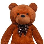 Jucarii, Copii si Bebe - Jucarii si jocuri - Jucarii de plus - Ursulet de plus moale de jucarie XXL, maro, 135 cm - Infinity.ro