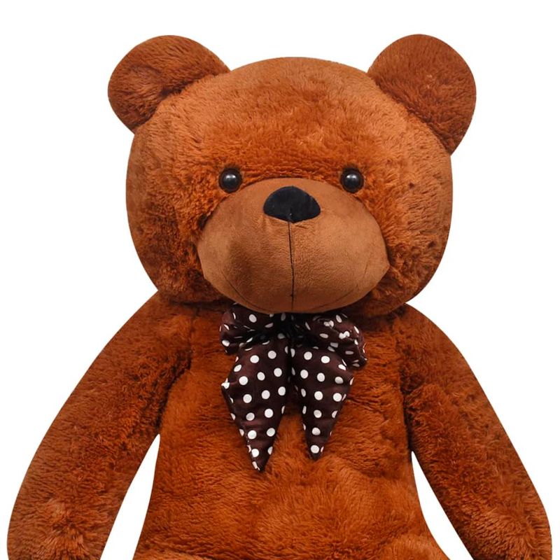 Jucarii, Copii si Bebe - Jucarii si jocuri - Jucarii de plus - Ursulet de plus moale de jucarie XXL, maro, 135 cm - Infinity.ro