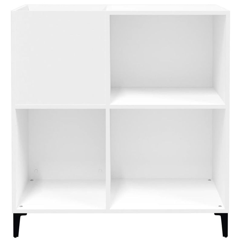 Casa si Gradina - Mobilier - Comode si corpuri - Comode - Comoda de discuri, alb, 84,5x38x89 cm, lemn compozit - Infinity.ro