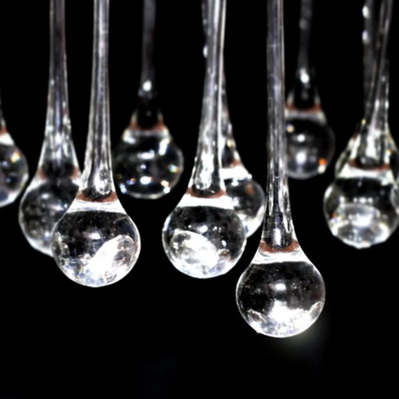 Casa si Gradina - Corpuri si surse de iluminat - Veioze si lampi - Lampadare - Candelabru cu 85 de cristale, alb - Infinity.ro