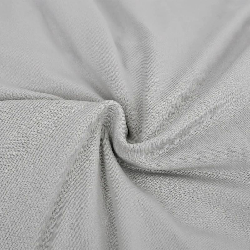 Casa si Gradina - Textile si covoare - Huse pentru mobilier - Husa elastica pentru canapea cu 4 locuri poliester jersey gri - Infinity.ro