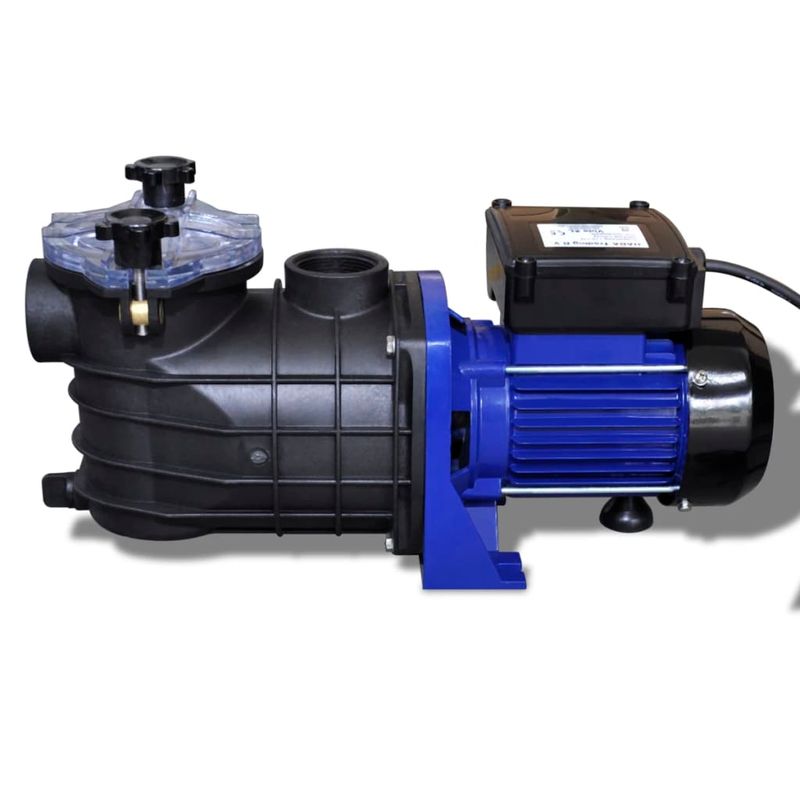 Casa si Gradina - Constructii - Scari si accesorii interioare - Alte accesorii pentru piscine - Pompa electrica pentru piscina 500 W, Albastra - Infinity.ro