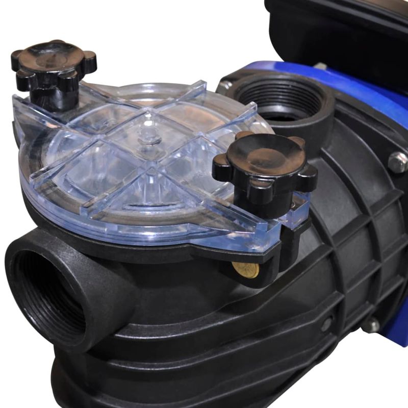 Casa si Gradina - Constructii - Scari si accesorii interioare - Alte accesorii pentru piscine - Pompa electrica pentru piscina 500 W, Albastra - Infinity.ro