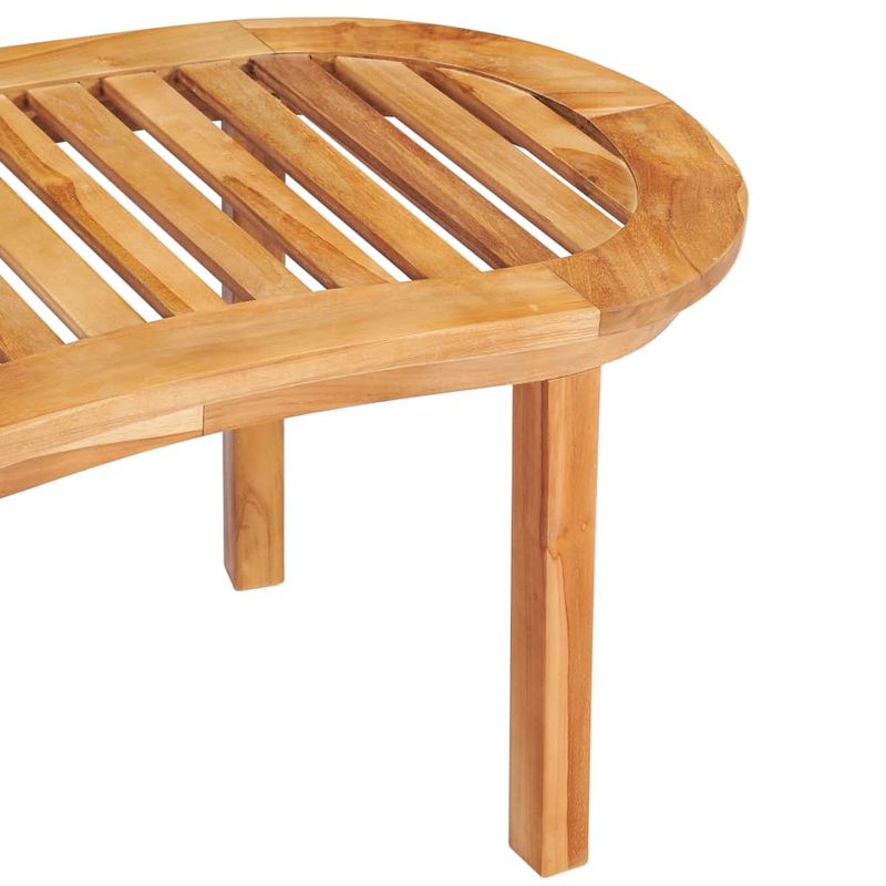 Casa si Gradina - Gradina si terasa - Mobilier exterior - Seturi mobila gradina - Set mobilier gradina tip banana, 4 piese, lemn masiv de tec, mărime 120x52x86 cm - Infinity.ro