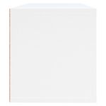 Casa si Gradina - Mobilier - Organizare si depozitare - Organizator incaltaminte - Pantofar de perete, alb, 100x35x38 cm, lemn compozit - Infinity.ro