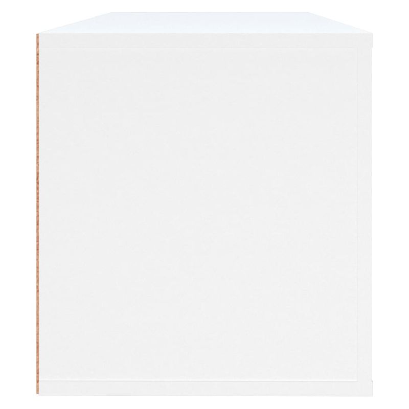 Casa si Gradina - Mobilier - Organizare si depozitare - Organizator incaltaminte - Pantofar de perete, alb, 100x35x38 cm, lemn compozit - Infinity.ro