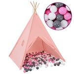 Jucarii, Copii si Bebe - Jucarii si jocuri - Jucarii de exterior - Spatii de joaca si accesorii - Bile de joc, colorate, 500 buc., roz - Infinity.ro