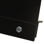 Casa si Gradina - Gradinarit si plante - Utilaje gradina - Freze zapada si articole deszapezire - Plug de zapada pentru ATV, negru, 115x38 cm - Infinity.ro